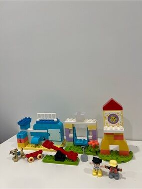 LEGO DUPLO Dream Playground Set 10991 - Swings, Dog, Boy, Girl